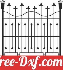 decorative fence gate