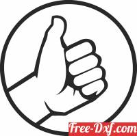 download thumbs up clipart free ready for cut