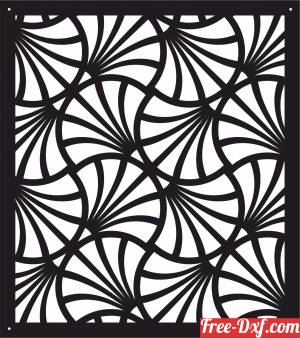 download decorative panel screen pattern leaves free ready for cut
