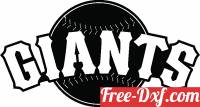 download San Francisco Giants MLB logo free ready for cut