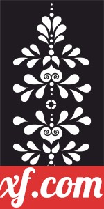 decorative panel floral screen pattern partition