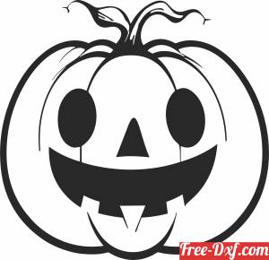 download Pumpkin halloween cliparts free ready for cut