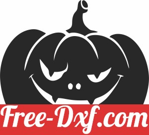 Halloween scary pumpkin