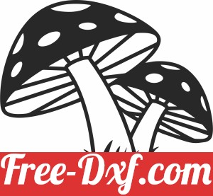 Mushroom wall decor