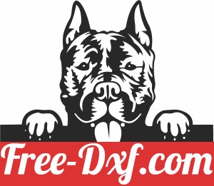 American Staffordshire Terriers dog custom name sign