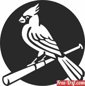 download Baseball St Louis Cardinals logo free ready for cut