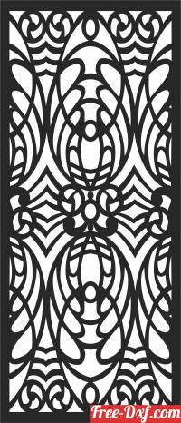 download DECORATIVE Wall PATTERN   Door   PATTERN free ready for cut