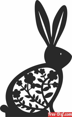 download rabbit clipart free ready for cut