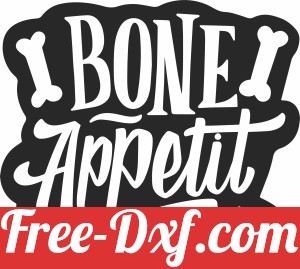 bone appetit halloween clipart