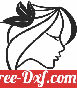 Women head wall decor