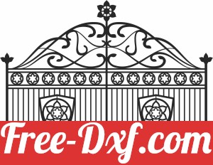 Decorative fences gates