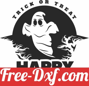 Happy halloween ghost clipart