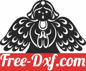 christmas angel clipart