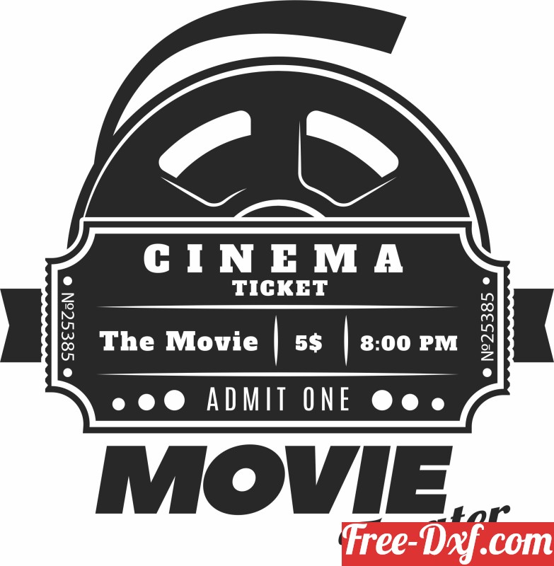 Download Cinema Movies logo sign svg xlzEz High quality free