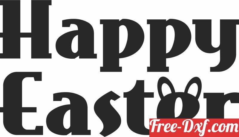 Download happy easter art xpYRJ High quality free Dxf files, Svg,