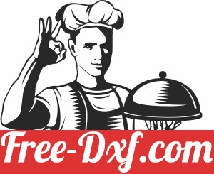 Waiter with a tray
