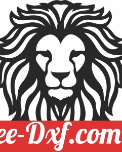 lion face clipart
