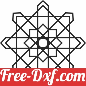 flower of life geometric seed decor