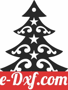 christmas tree wall art