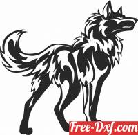 download wolf cliparts free ready for cut