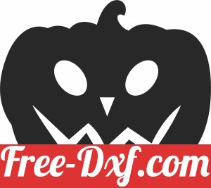 Halloween pampking Silhouette decoration