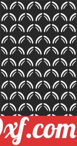 decorative panel wall separator door pattern