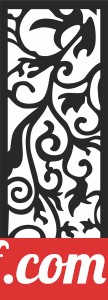 PATTERN  screen  door