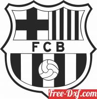 download FC Barcelona football Club logo free ready for cut