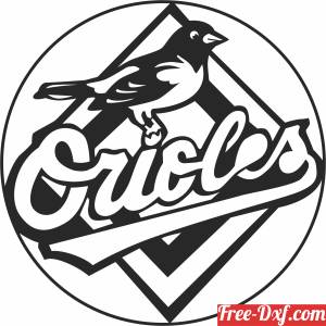 download Baltimore Orioles Logo mlb free ready for cut