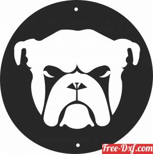 download Bull Dog clipart free ready for cut