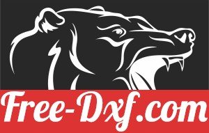 bear head clipart