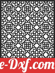 door Screen Pattern