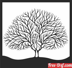 download tree branches wall art free ready for cut