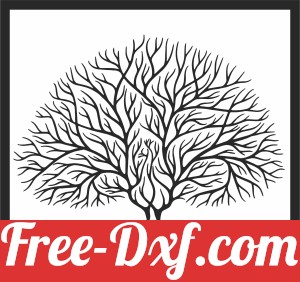tree branches wall art