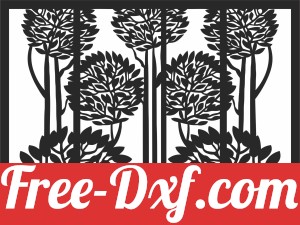 decorative wall tree panels