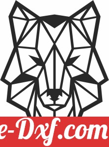 Geometric Polygon wolf
