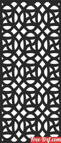 download SCREEN  Decorative   pattern   screen  wall free ready for cut
