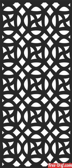 download SCREEN  Decorative   pattern   screen  wall free ready for cut