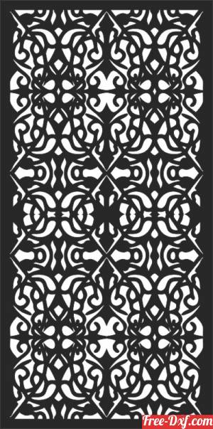 download decorative wall screen decor panel pattern door free ready for cut