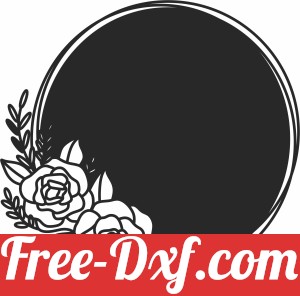flower frame wreath ring cliparts