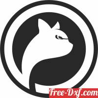 download Black Cat logo free ready for cut