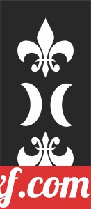 DECORATIVE   pattern  Decorative screen door
