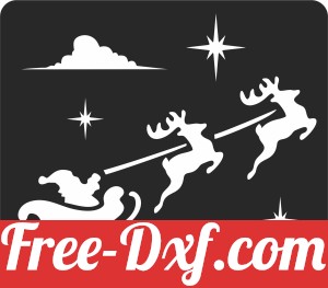 santa Reindeer christmas