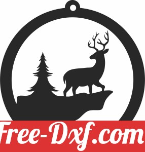 deer Christmas ornaments
