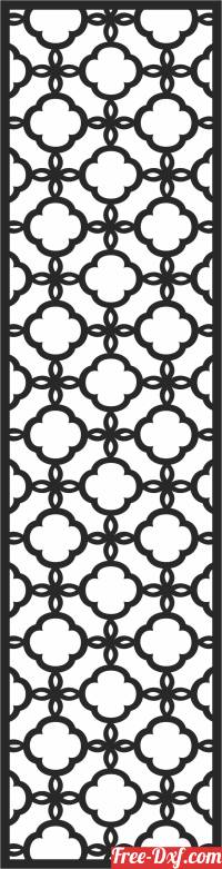 download screen  wall   Decorative  Pattern   WALL  DOOR free ready for cut