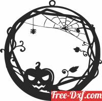 download pumkin ornament Halloween decoration free ready for cut
